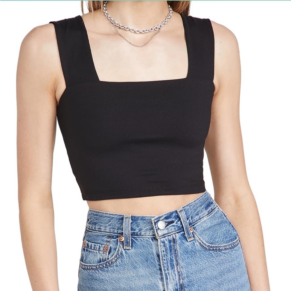NWOT- Susana Monaco Square Neck Crop